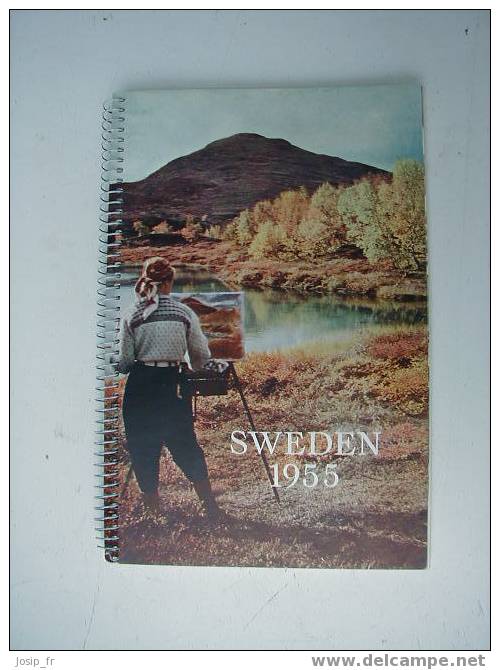 SUèDE SWEDDEN Agenda Illustré 1955 - Other & Unclassified