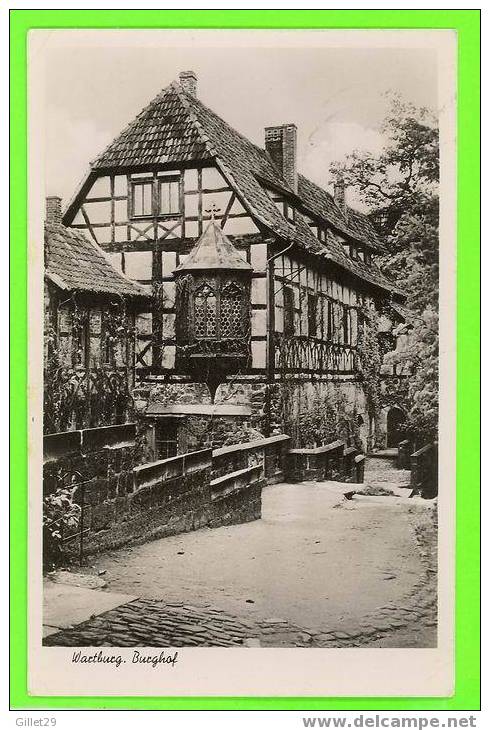 WARTBURG - BURGHAF - CARD TRAVEL IN 1957 - VERLAG E. RITTER - - Eisenach