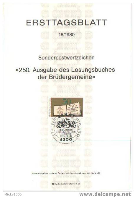 ETB 16/1980 (Z195) # - Sonstige & Ohne Zuordnung