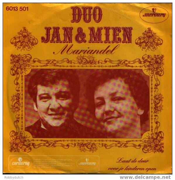 * 7" * DUO JAN EN MIEN - MARIANDEL (1977 Ex!!!) - Sonstige - Niederländische Musik