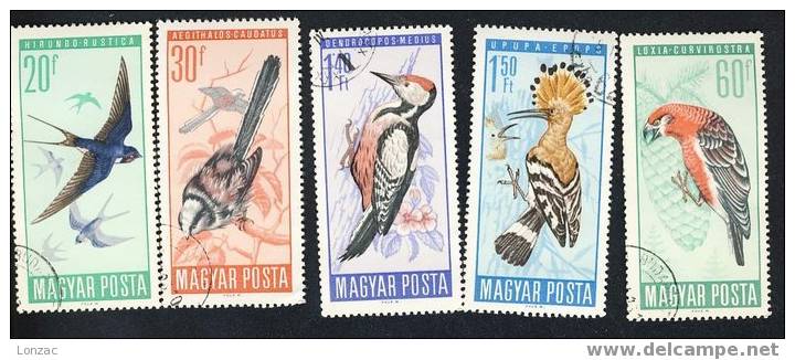 Oiseau - Bird - Hongrie – Magyar Posta : Lot Oiseaux - Birds - Collections, Lots & Séries
