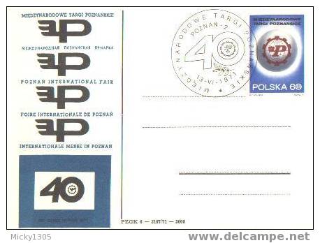 Polen / Poland - Postkarte Sonderstempel / Postcard Special Cancellation (R077) - Lettres & Documents