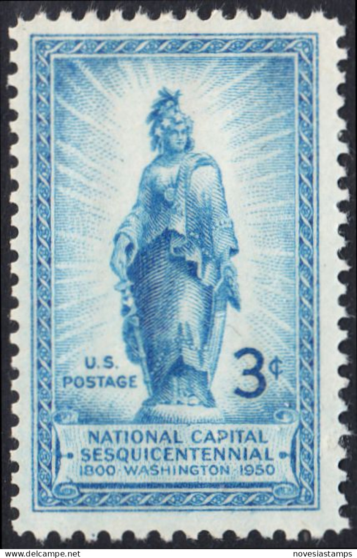 !a! USA Sc# 0989 MNH SINGLE (a1) - Statue Of Freedom - Nuevos