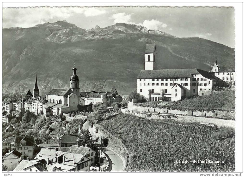 CHUR Hof Mit Calanda - Coira