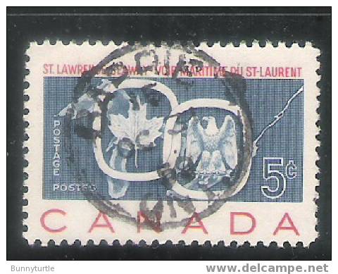 Canada 1959 Opening Of St Lawrence Seaway Used - Gebraucht