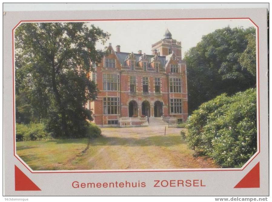 Gemeentehuis Zoersel - Kasteel Park Grondgebied Halle - Zoersel