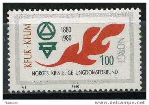 PIA - NOR - 1980 - 100° Della Lega Cristiana Della Gioventù Norvegese - (Yv 765-66) - Unused Stamps
