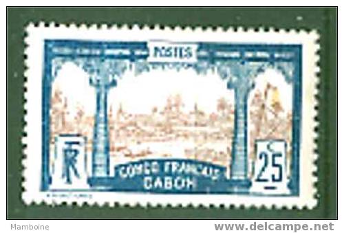 Gabon (congo Francais) N 39 Neuf  Trace De Charn.*. - Ungebraucht