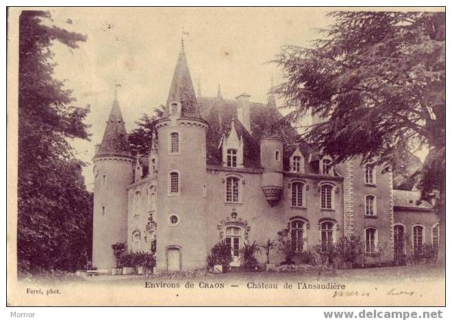 Environs De CRAON Château De L'Ansaudière - Craon