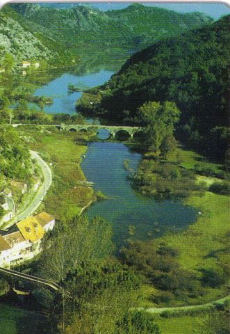 LANDSCAPE ... Montenegro Old Card * River Bridge Pont Brucke Ponte Puente Bruecke Mountain Montagne Crna Gora - Sonstige – Europa
