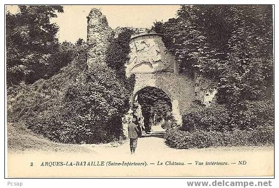 Arques La Bataille - Le Château - Vue Intérieure - Arques-la-Bataille