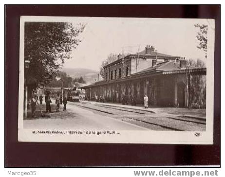 18388 Tarare Intérieur De La Gare PLM édit.rose N° 12 Train Animée Belle Carte - Tarare