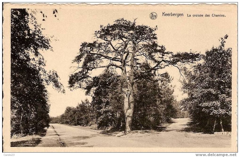 KEERBERGEN  :  LA  CROISEE  DES  CHEMINS - Keerbergen