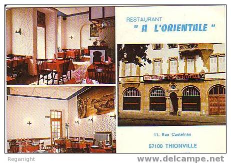 57 THIONVILLE  !!!! CPSM 839 !!! Restaurant   A    L ORIENTALE    TOP - Thionville