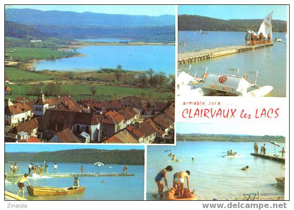 CARTE POSTALE DE CLAIRVAUX LES LACS - Clairvaux Les Lacs