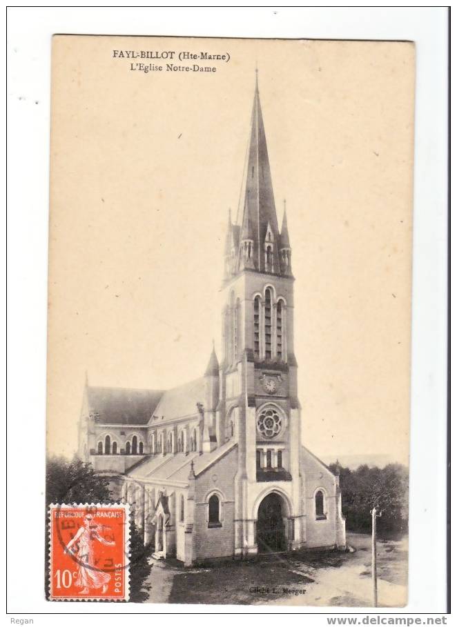 CPA-----52----FAYL-BILLOT----EGLISE - Fayl-Billot