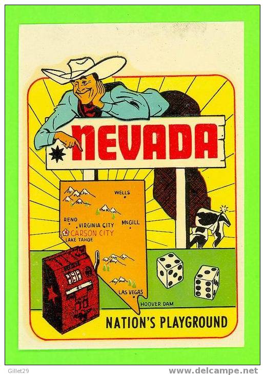 TRANSFERT - DECAL FROM NEVADA - NATION´S PLAYGROUND - MAP - - Décals