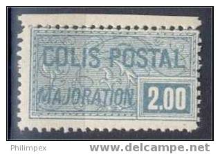 FRANCE, RAILWAYSTAMPS, 2 FRANCS 1926 F/VF NH - Neufs