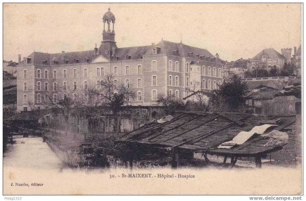 Saint Maixent - Hopital Hospice - Saint Maixent L'Ecole