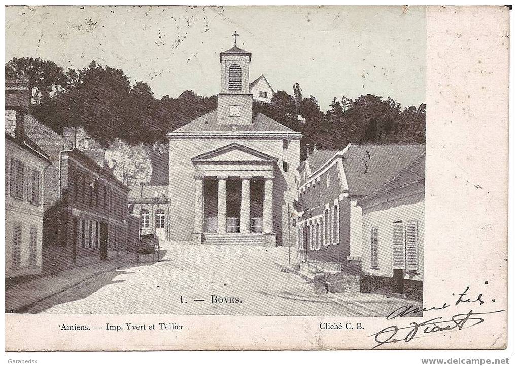 CPA De BOVES (1904). - Boves