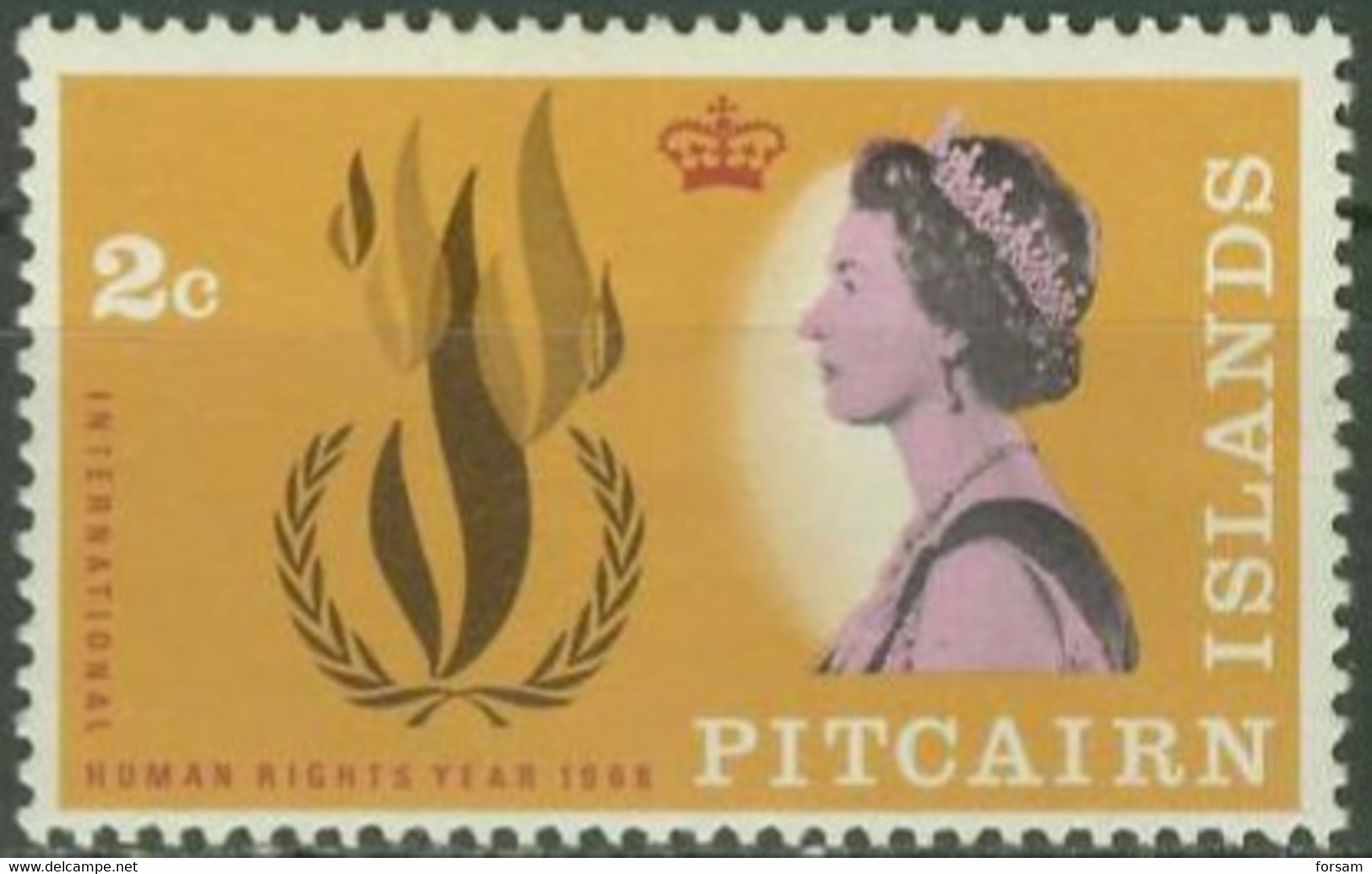 PITCAIRN ISLANDS..1968..Michel # 89...MLH. - Islas De Pitcairn