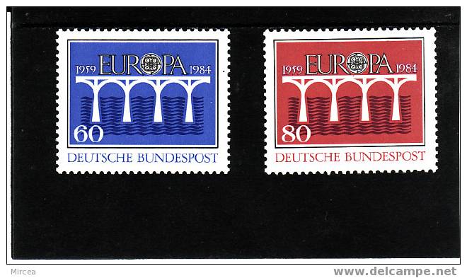 Allemagne - RF -  Yv.no.1042/3 Neufs** - 1984