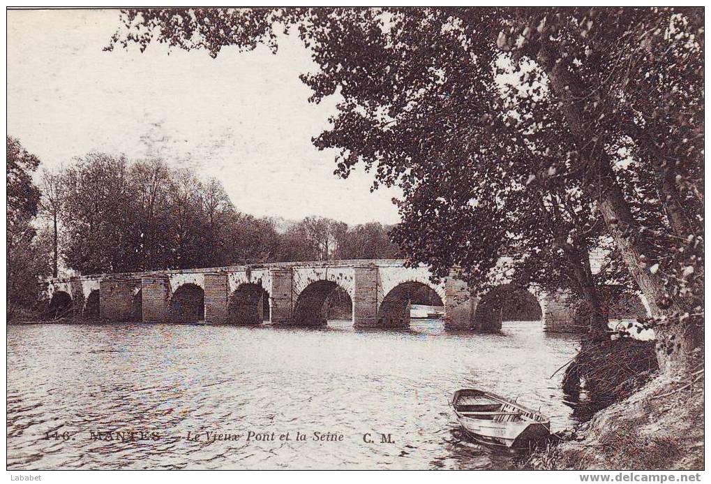 MANTES LE VIEUX PONT N° 146 - Mantes La Ville