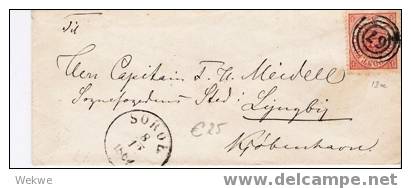 Dk-C9-009/   DÄNEMARK - Ringstempel 67, Soroe 1864 - Lettres & Documents