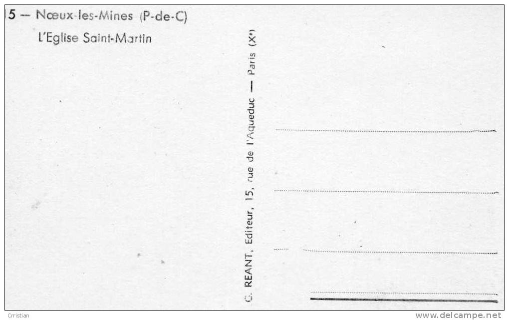 NOEUX LES MINES - L'église Saint-Martin - Noeux Les Mines