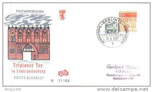 Germany / Berlin - FDC Mi-Nr 278 (U154)- - 1948-1970