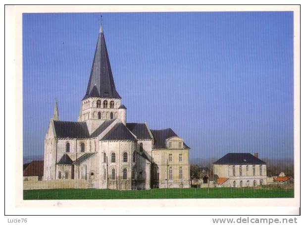 SAINT MARTIN DE BOSCHERVILLE -  Abbaye Saint Georges - Vue Générale Du Chevet - Saint-Martin-de-Boscherville