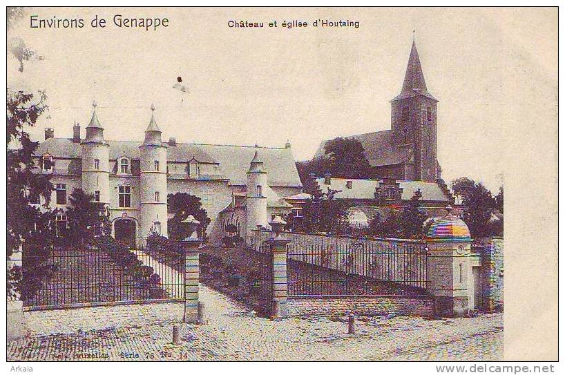 GENAPPE = Château Et église D'Houtaing (vierge) - Genappe