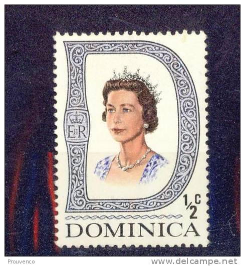 DOMINIQUE  REINE ELISABETH NEUF   SG - Dominica (1978-...)