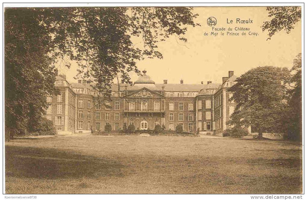 LE ROEULX - FACADE DU CHATEAU - Le Roeulx