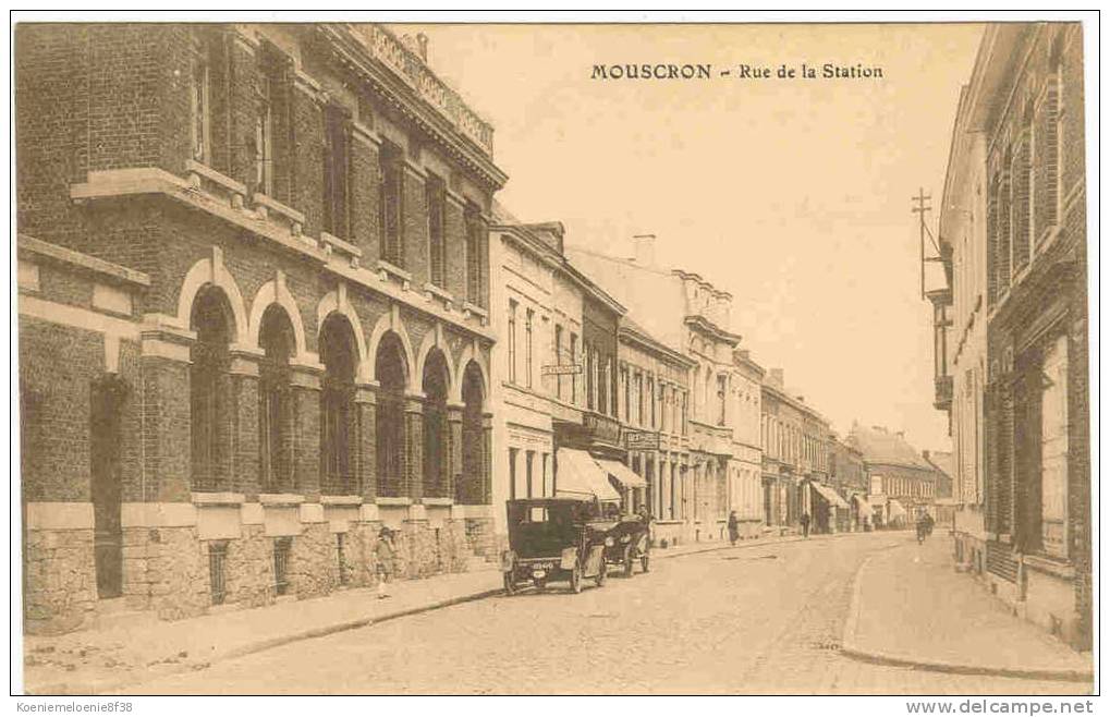 MOUSCRON - RUE DE LA STATION - Mouscron - Moeskroen