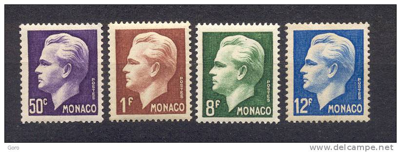 Mónaco  1950-51.-  Y&T  Nº   344/7 - Autres & Non Classés