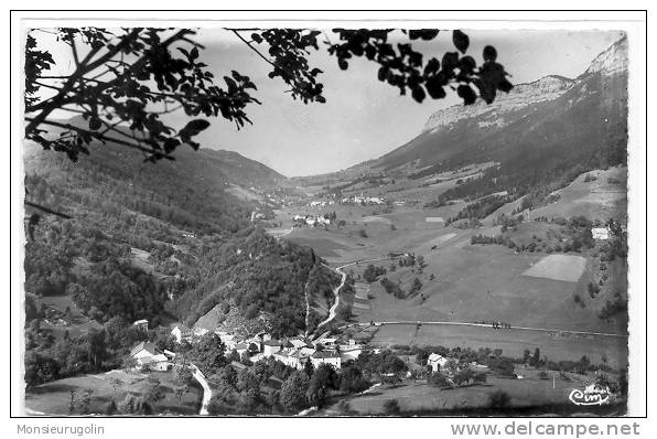 38 ) FL ) BALME DE RENCUREL, (vue Générale) Ed CIM,  CPSM N&B Petit Format ** - La Balme-les-Grottes