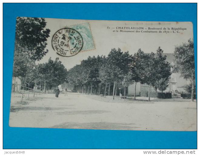 17) Chatelaillon - N° 51 - Boulevard De La République  - Edit  L.C - Jonzac