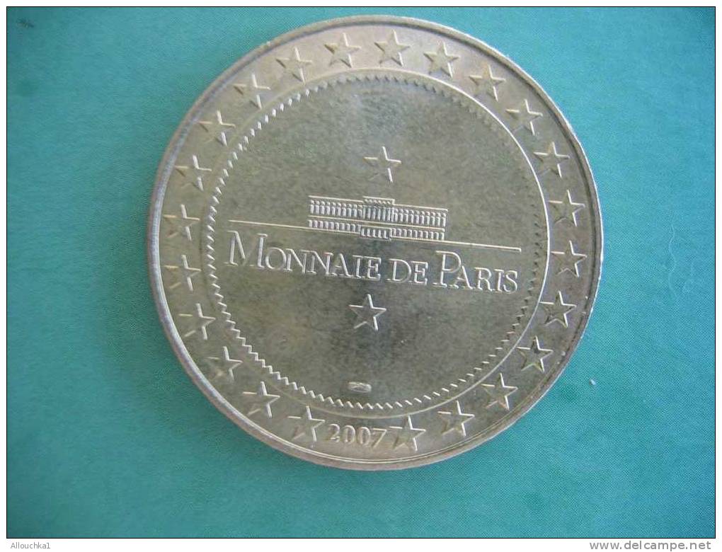 JETON MONNAIE DE PARIS MEDAILLE DE COLLECTION COMMEMORATIVE ABBAYE DE ST HILAIRE PAYS CATHARE - Commemoratives