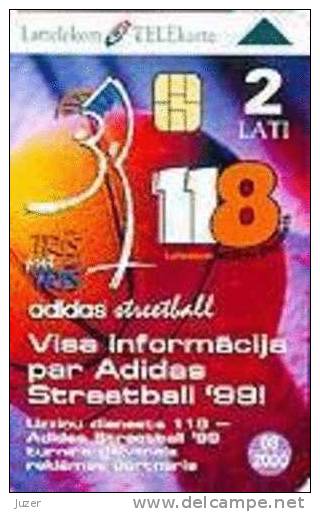 Lettland. 1999. Streetball’99 - Latvia