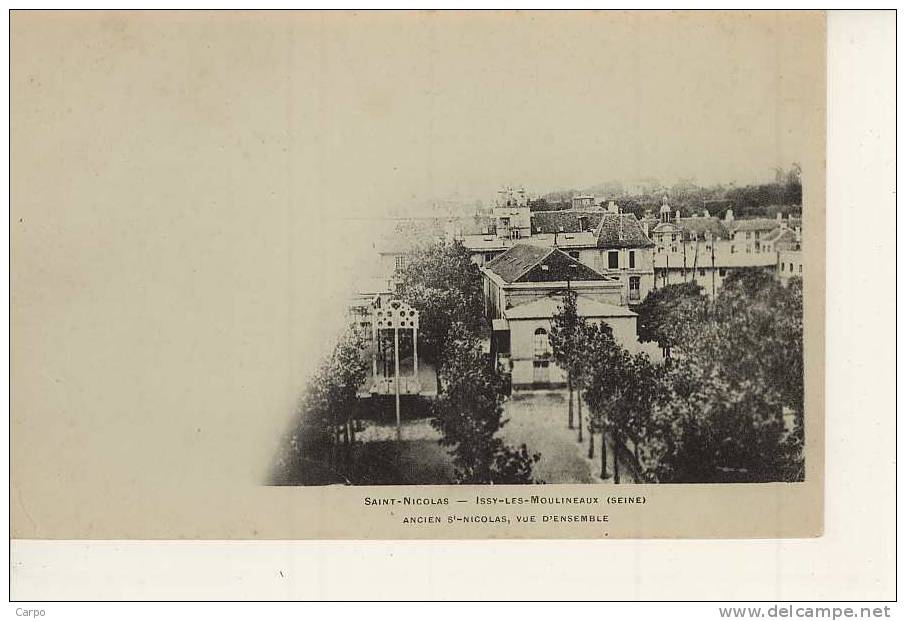 ISSY-LES-MOULINEAUX - Ancien St-Nicolas, Vue D´ensemble. - Issy Les Moulineaux