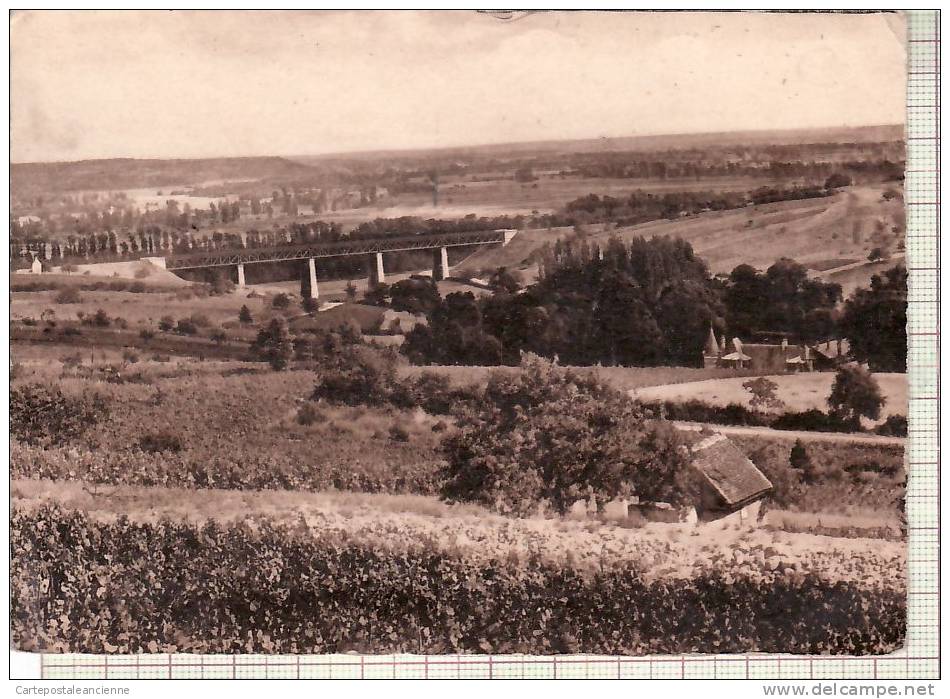 18 SANCERRE 1945 CHATEAU ETANG VUE VAL LOIRE PONT VIGNE MAISONS Gd FORMAT Ed: CAP 64 / VOYAGEE /C9032 - Sancerre