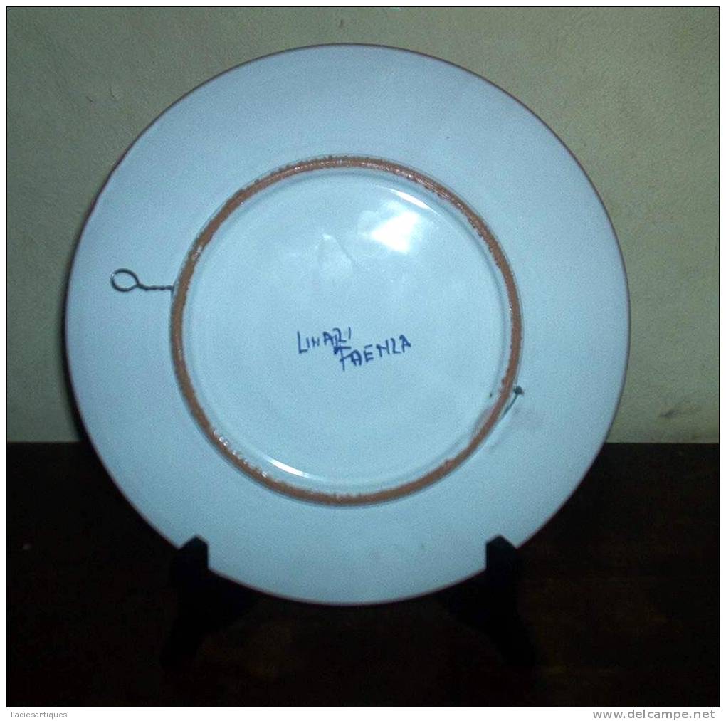 Faenza - Plate - Assiette - Bord  - AS 1789 - Faenza (ITA)