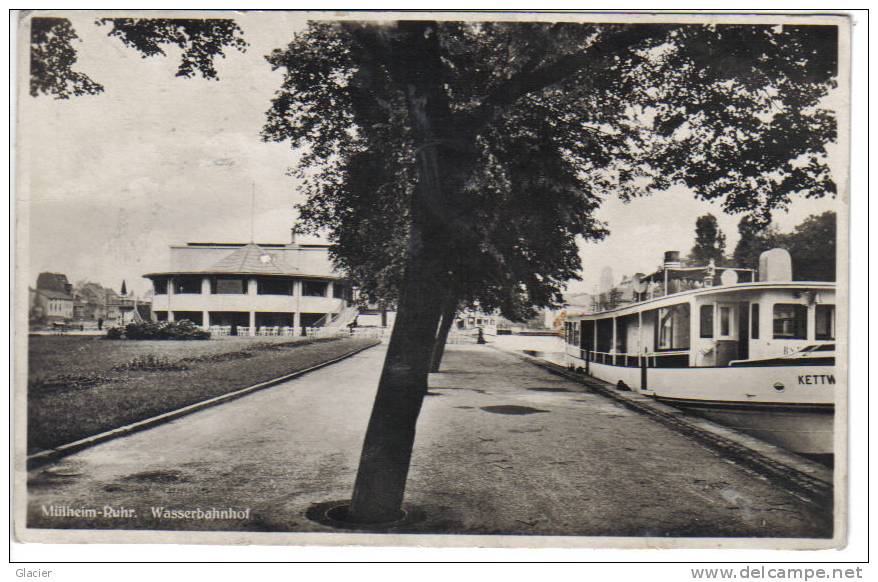 PLZ 45468 - MÜLHEIM - RUHR  - Wasserbahnhof - Muelheim A. D. Ruhr