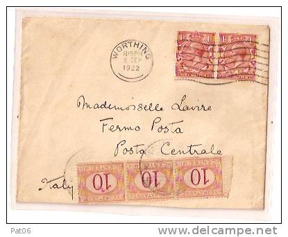 ITALIE - TAXE  Emis.  70/74  SASS.  N°6 - Portomarken