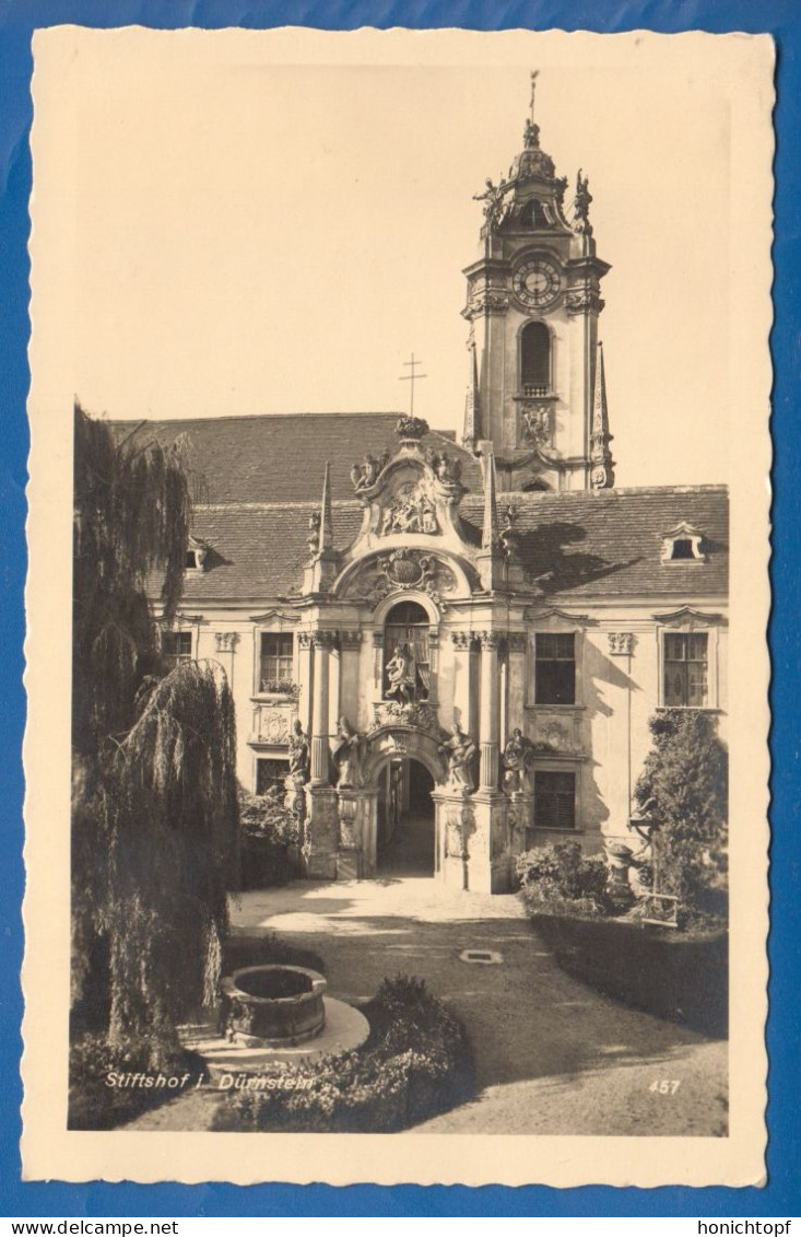 Österreich; Dürnstein In Der Wachau; A. D. Donau; Stifshof; 1933 - Wachau