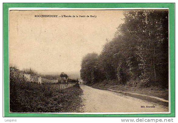 ROCQUENCOURT -- L'Entrée De La Forêt De Marly - Rocquencourt