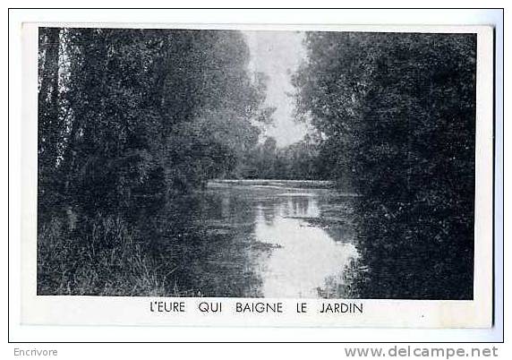 Cpa IVRY LA BATAILLE Hotel Au Moulin -l'eure Baigne Le Jardin - Ivry-la-Bataille