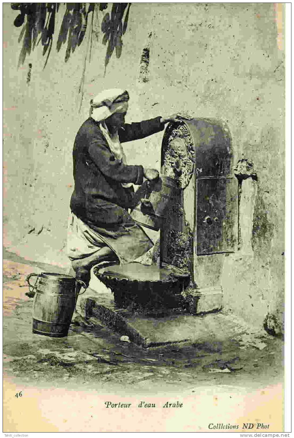 Porteur D'eau Arabe - Professions