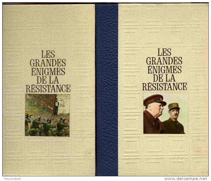 MICHAL BERNARD Les Grandes énigmes De La Résistance. Tome 1, 2, 3 - Lots De Plusieurs Livres